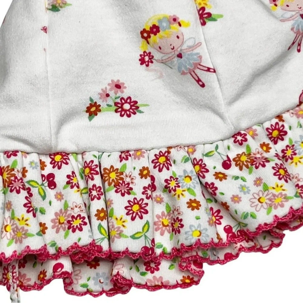 Kissy Kissy Fairies And Floral Reversible‎ Floppy Hat